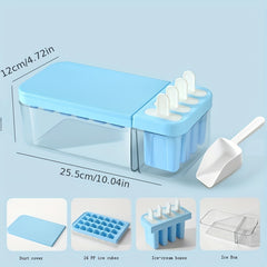Ice Cube Molds Popsicle Ice Cream Mold Dual-use Ice Box With Ice Shovel
