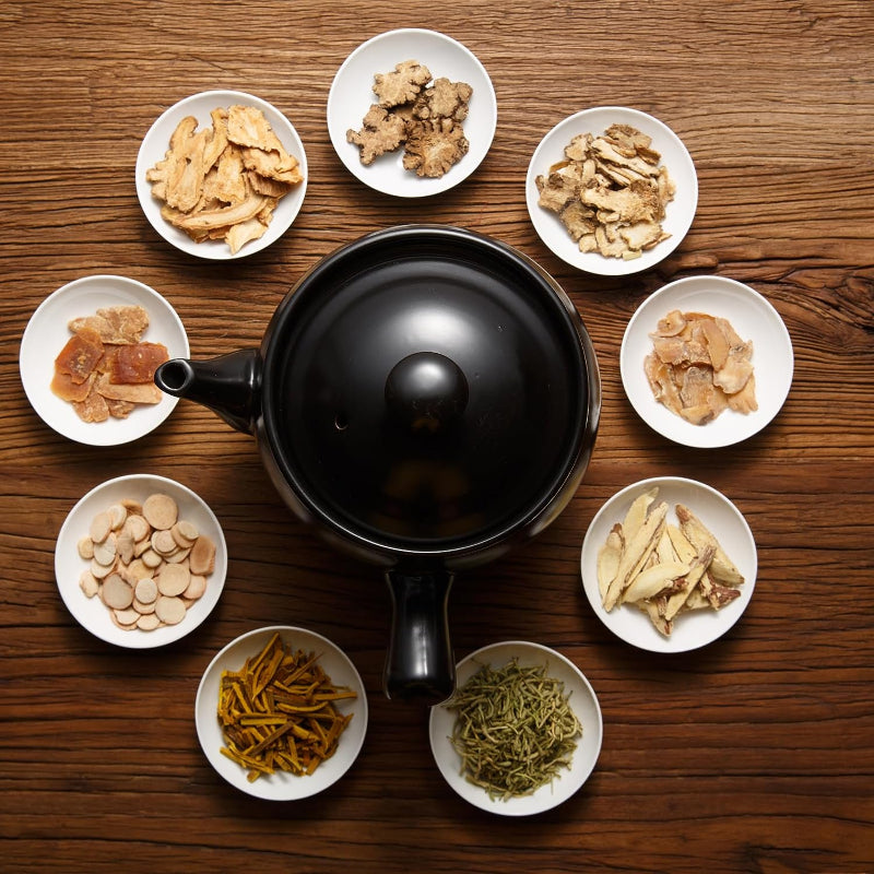 Ceramic Cooking Pot Chinese Medicine Herbal Casserole Stew Pot