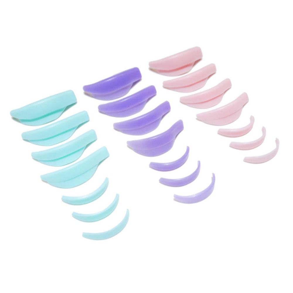 7 Pairs Silicone Eyelash Perm Pad Extension Lifting Rods Shield