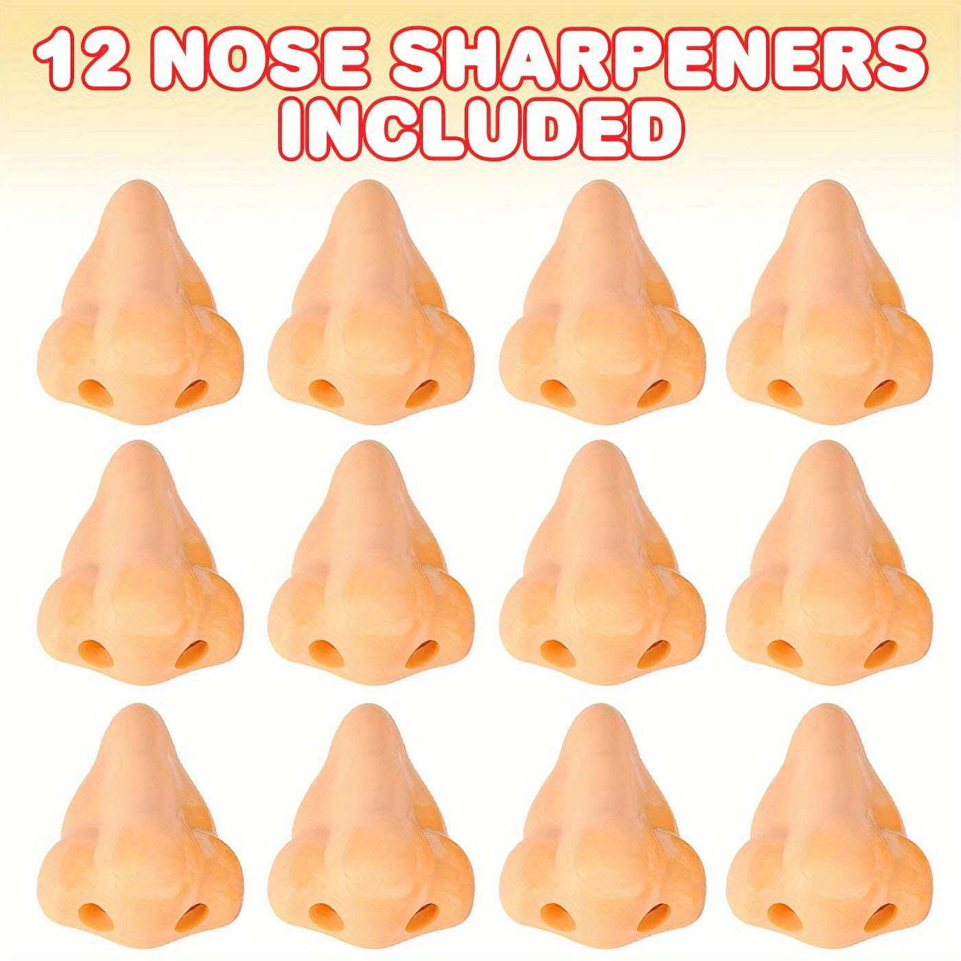 Funny Nose Pencil Sharpener for Students - School Office Stationery