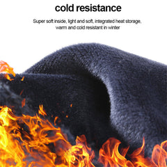 Winter Thermal Fleece Touch Screen Full Finger Gloves For Outdoor Activities