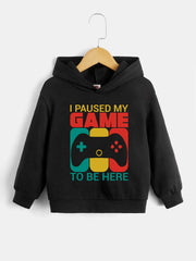BOYS CASUAL PULLOVER HOODIE - LONG SLEEVE