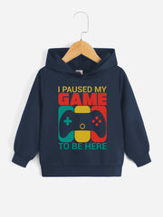 BOYS CASUAL PULLOVER HOODIE - LONG SLEEVE