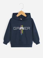 GAMER Letter Print Boys Pullover Hoodies Spring Fall Kids Sweatshirt