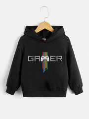 GAMER Letter Print Boys Pullover Hoodies Spring Fall Kids Sweatshirt