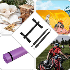 Portable Yoga Mat Storage Strap Adjustable Sling Handle