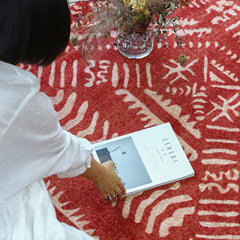 Bohemian Small Entryway Area Rug Non Slip Geomatric Tribal Doormat