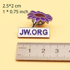 Flower Badge Backpack Coat Accessories Pin Cartoon Metal Brooch Jewelry