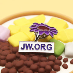 Flower Badge Backpack Coat Accessories Pin Cartoon Metal Brooch Jewelry