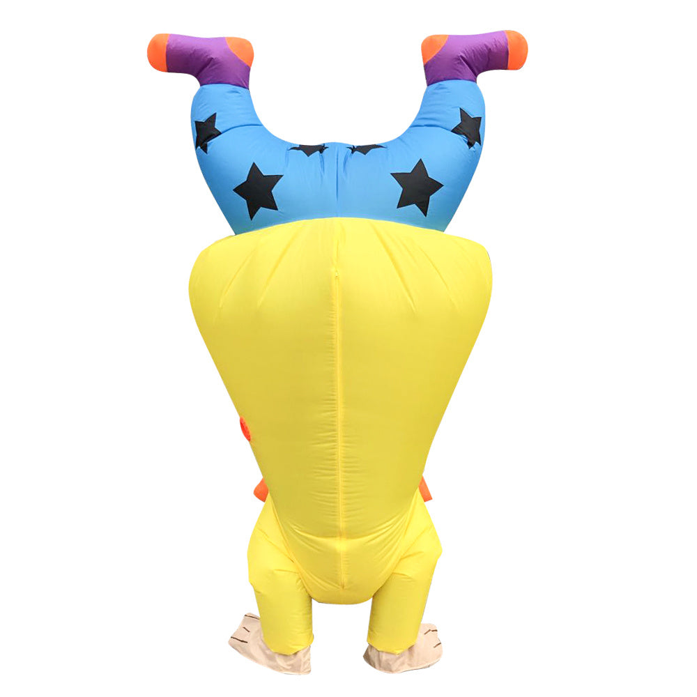 Handstand Clown Inflatable Costume for Adult Men Women Halloween Cosplay