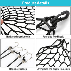 Car Dog Barrier Net Durable Safety Reusable Foldable Fence