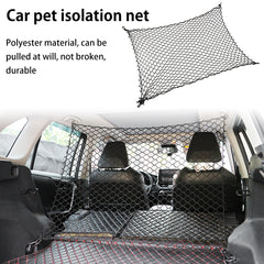 Car Dog Barrier Net Durable Safety Reusable Foldable Fence