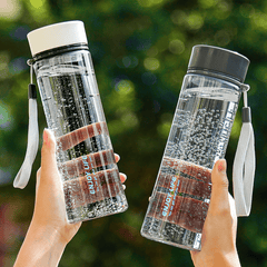 Portable Plastic Water Cup Outdoor Sports With Rope