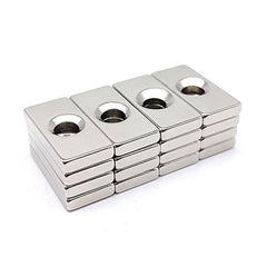 8pcs 20x10x3mm NdFeB Rare Earth Magnets for LED Lamp, Square Punch