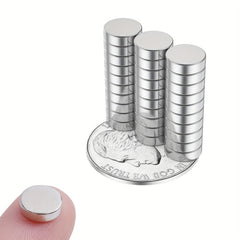 30pcs Strong Neodymium Magnets 7X2mm Round Magnets for Whiteboard Fridge Home