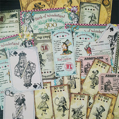 40pcs Alice Theme Waterproof Vinyl Stickers Water Bottle Laptops Computers Phone