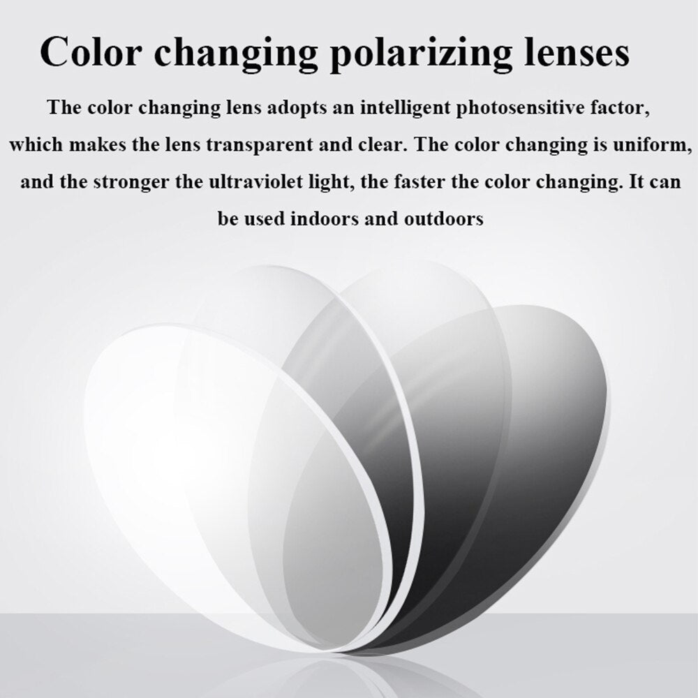 Polarized Chameleon Frame Changing Driver Glasses