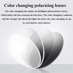 Polarized Chameleon Frame Changing Driver Glasses