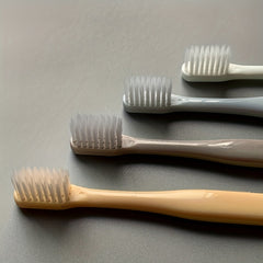 4pcs Disposable Soft Bristled Macaron Toothbrush for Adults
