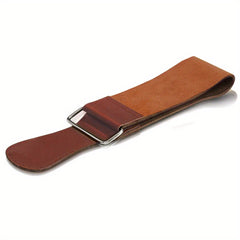 Leather Razor Strop Double Sided Sharpening Belt - Straight Razors