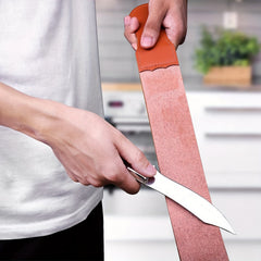 Leather Razor Strop Double Sided Sharpening Belt - Straight Razors