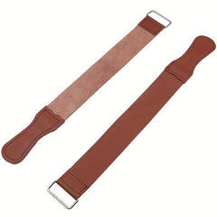 Leather Razor Strop Double Sided Sharpening Belt - Straight Razors