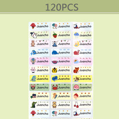 Custom Name Label Stickers Waterproof Personalized Labels for Kids