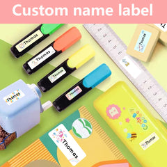 Personal Name Stickers Waterproof Custom Stickers For Daycare Scrapbook