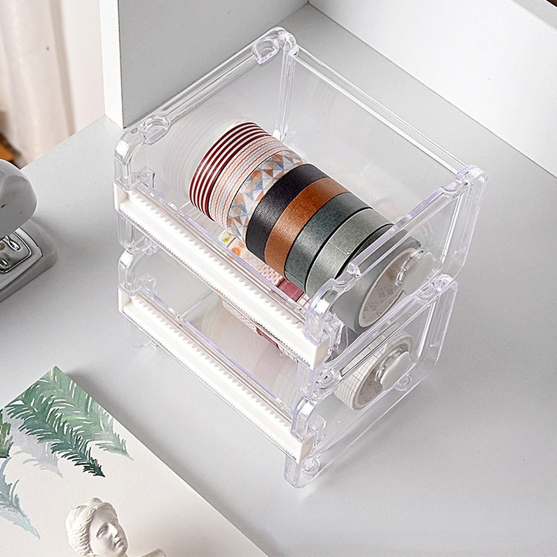 Tape Cutter Set with Tape Holder & Dispenser - Office and School Supplies