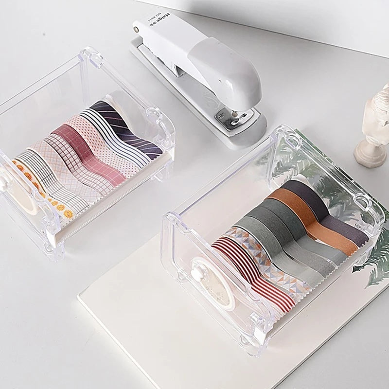 Tape Cutter Set with Tape Holder & Dispenser - Office and School Supplies