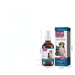 Pet Mouth Cleaning Spray For Dogs And Cats - Tartar & Bad Breath Remover