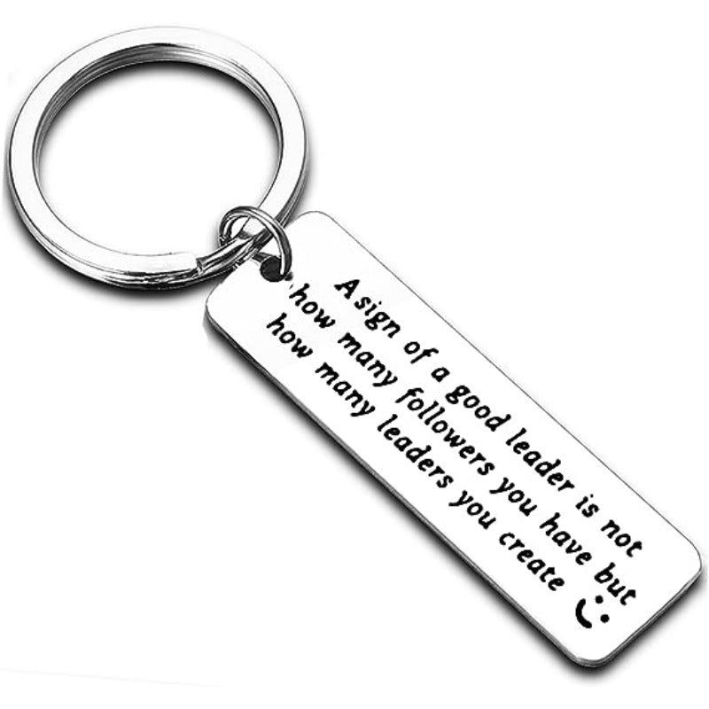 Creative Metal Keychain Gift For Coworker Friends