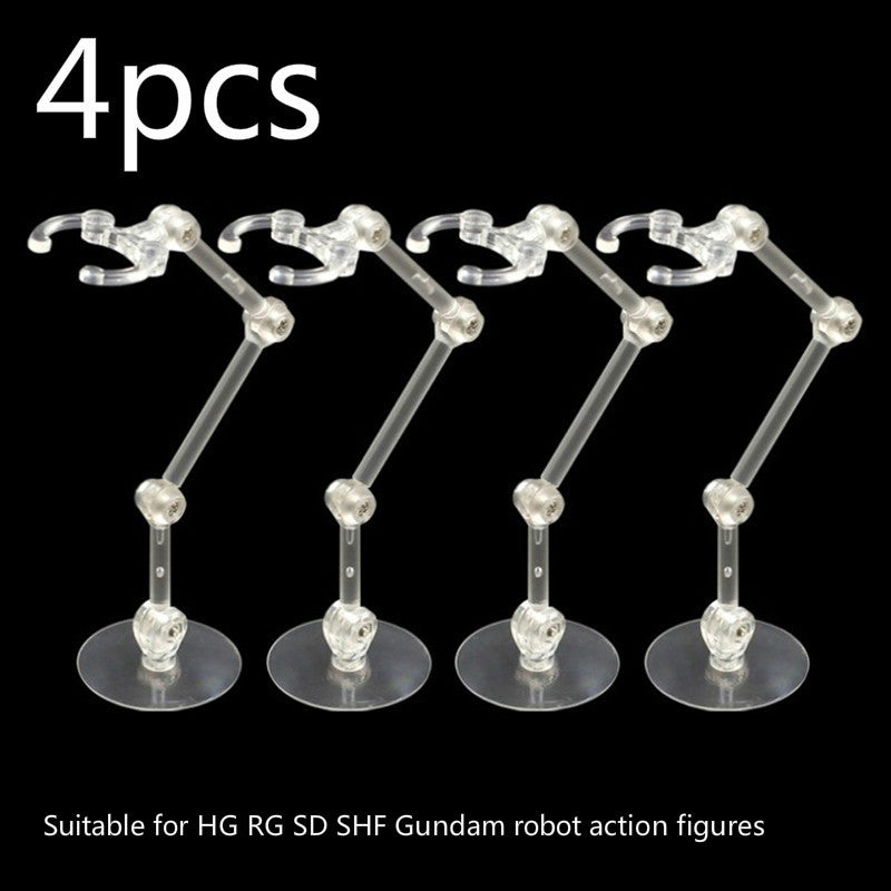 4pcs Doll Stands Figure Display Bracket Action Base For 1 144 SHF Robot
