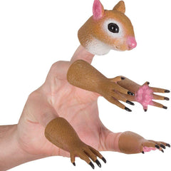 Squirrel Finger Puppet Toy for Kids Birthday Party Cosplay