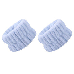 2pcs Face Wash Wristbands Soft Bath Wrist Band Sweat absorbent Towel Wristband
