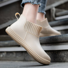 Waterproof Lightweight Ankle Rain Boots