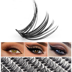 280 Pcs 30D 40D Mixed Lash Clusters 14 Rows - Eyelash Extensions Look