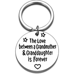 Metal Keychain Pendant Bag Purse Ornament Gift For Grandma And Granddaught