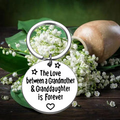 Metal Keychain Pendant Bag Purse Ornament Gift For Grandma And Granddaught
