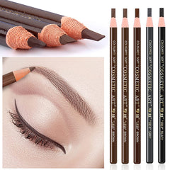 5pcs Waterproof Drawstring Eyebrow Pen Professional Eye Makeup Pencil