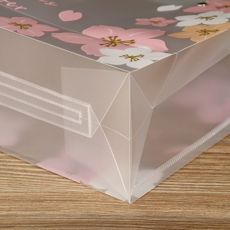Transparent PVC Tote Bag Gift Bag