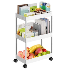 3 Layer Gap Storage Rack with Hooks