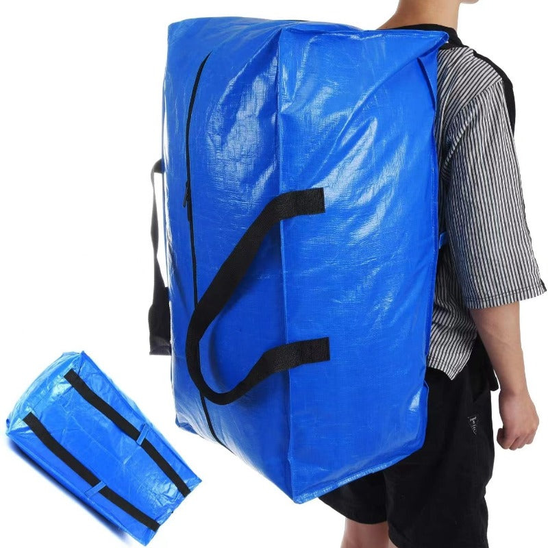 Zippered Storage Bag Large Capacity Clothes Quilts Toys Organizer