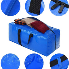 Zippered Storage Bag Large Capacity Clothes Quilts Toys Organizer