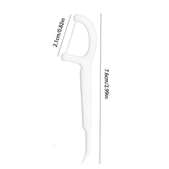 Disposable Dental Floss Picks - Complete Clean - 50pcs/100pcs