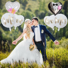 9pcs Wedding Theme Balloons Wedding Car Bear Balloon Balloons Wedding Set