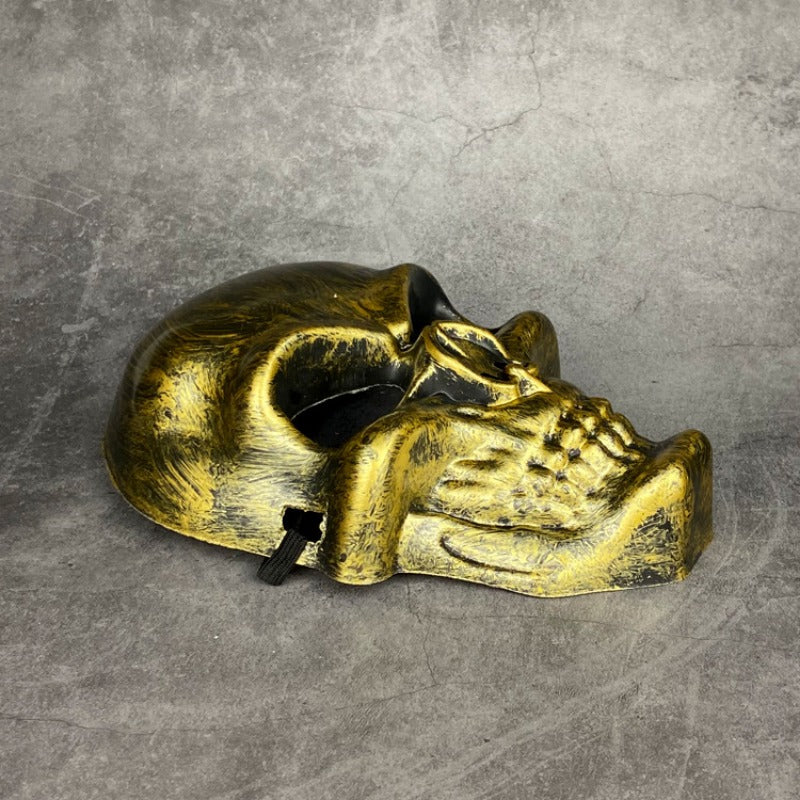 Scary Skull Mask Face Shield Halloween Costume Props
