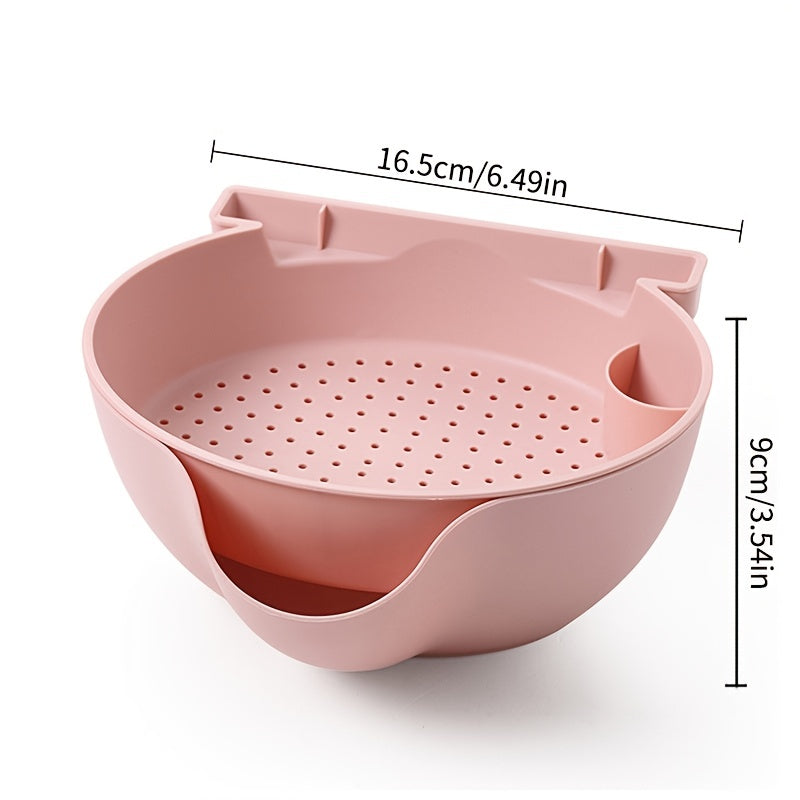 Double layer Fruit Plate with Mobile Phone Holder
