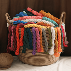 10 Yards Cotton Rope 5MM Thick for Gardening Outdoor Decoration Weaving