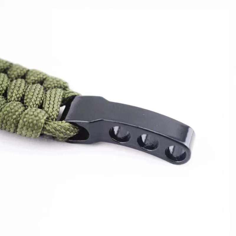 1pc U Anchor Screw Pin Cord Rope Bracelet Buckle Outdoor Survival Accessories